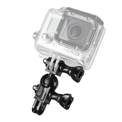 Mantona Mini Kugelkopf Halter für GoPro Mount, 21053