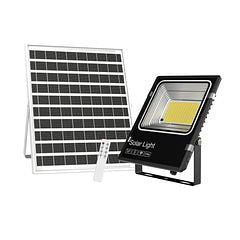 LUXULA Solarstrahler, LED-Fluter, Solar mit Akku, LXSO400100