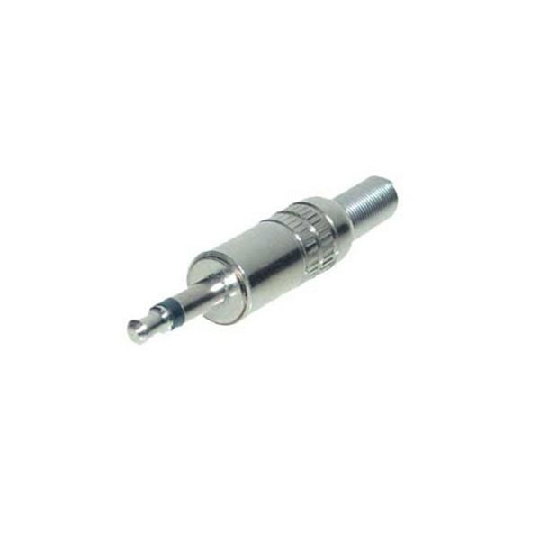 S-Conn Klinkenstecker Mono 3,5mm, Metall, 51100-M