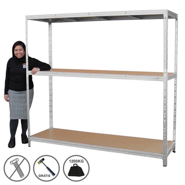 Monster Racking HD-Rax Stahl-Regal Lagerregal, 26591