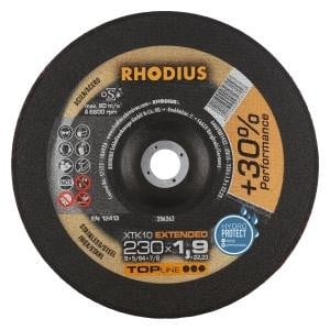 Rhodius TOPline XTK10 Extradünne Trennscheibe, Durchmesser [mm]: 230, Stärke [mm]: 1.9, Bohrung [mm]: 22.23, VE: 25 Stück, 206263