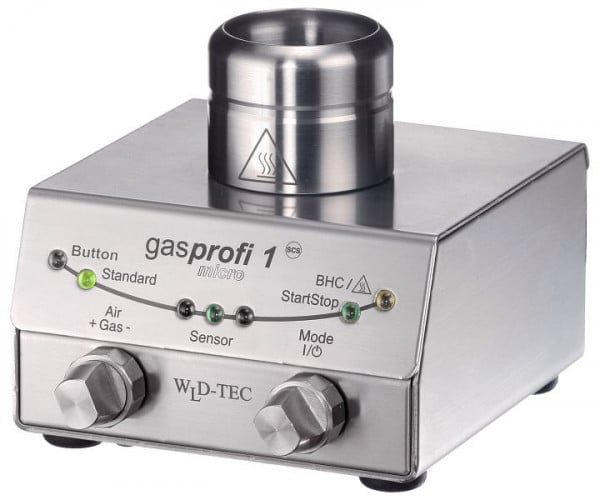 WLD-Tec Gasprofi 1 SCS micro, Sicherheitslaborgasbrenner, mit berührungslosem IR Sensor + Fußpedal, 6.004.000