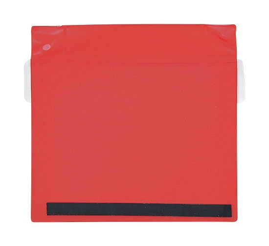 KROG Neodymtasche + Magnet A 4 quer mit Klappe, rot, 5902068Ra