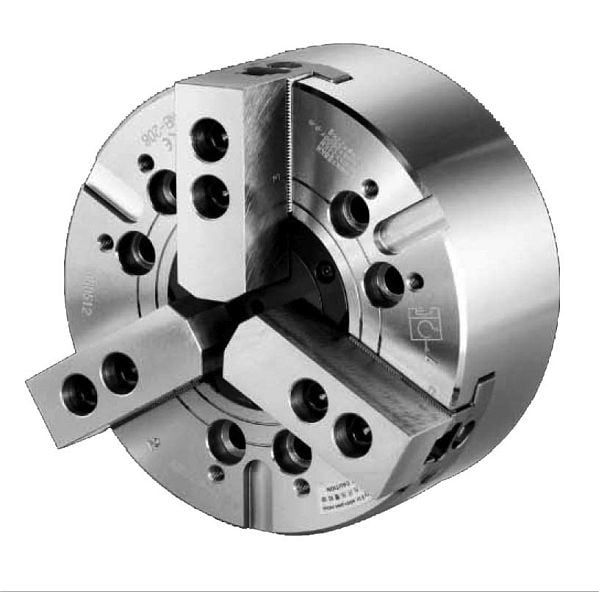 MACK 3-Backen-Kraftspannfutter Ø 169, A5, mit großer Bohrung, 29-NB-206A5