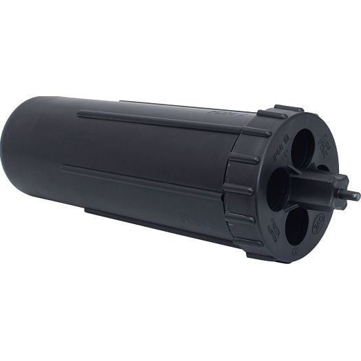 JÄGER DIREKT Dosenmuffe 240x90mm IP68 mit Einführungstülle 4-fach, 131.998