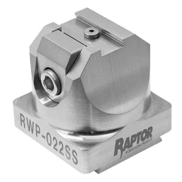 Raptor Ratpor 0,5" Spannvorrichtung mit 1,5" Schwalbenschwanzsohle, rostfrei, RWP-022SS