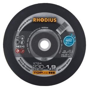 Rhodius TOPline XT24 Extradünne Trennscheibe, Durchmesser [mm]: 230, Stärke [mm]: 1.9, Bohrung [mm]: 22.23, VE: 25 Stück, 205914