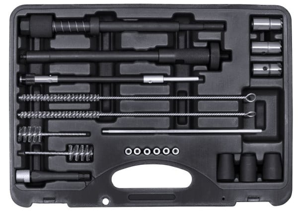 SW-Stahl Injektorsitz und -schacht Reinigungssatz, 21-teilig, 03689L