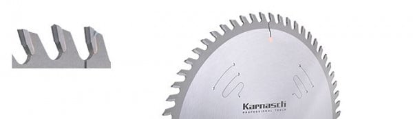 Karnasch Hartmetall-bestücktes Kreissägeblatt Formatieren - Hohlzahn 400x3,5/2,5x30mm 78 HDF-P - NL:UNI, 111600400010