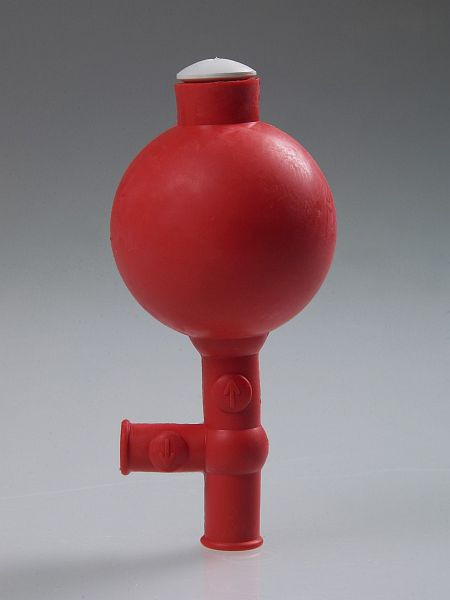 Bürkle Sicherheits-Pipettierball, Farbe: rot, 7554-0002