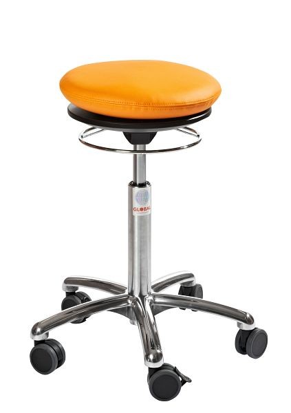 Global Professional Seating Pilates Air-Seat Luftpolstersitz, Kunstleder orange, 45228812