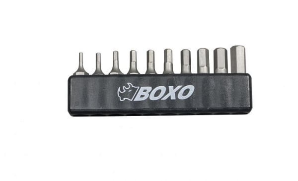 Boxo 1/4" Bit-Satz - Innen-6-Kant, BH4281-3