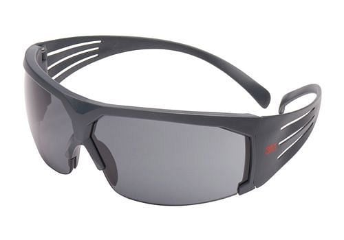 3M Schutzbrille SecureFit 600, grau, Polycarbonat-Scheibe, 271455