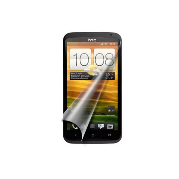 shiverpeaks BASIC-S, HTC One X Displayschutz Folie - Kristal klar, 2er Set, inkl. microfasertuch, BS33935