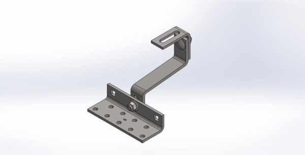 venturama Mittellast-Dachhaken, 3-fach-verstellbar (1.4016 MT6x30x117mm), VE: 20 Stück, 1370857