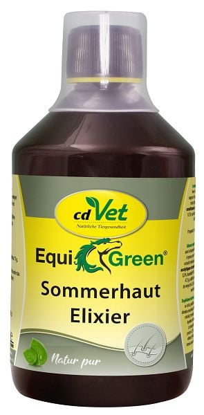 cdVet EquiGreen Sommerhaut Elixier 500ml, 6041