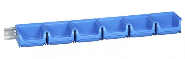 Allit ProfiPlus Set 1/7, Sichtboxen-Set, 7-teilig Farbe: blau, Gewicht: 0,408 Gramm, VE: 20 Stück, 457052