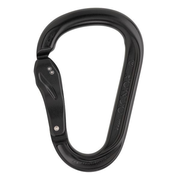 AustriAlpin Karabiner HMS RONDO Slide-Autolock, hardcoated, VE: 20 Stück, KR43H-X