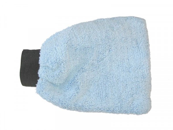 De Witte Beutel 1 x Waschhandschuh Bluenet blau, 480.400.200