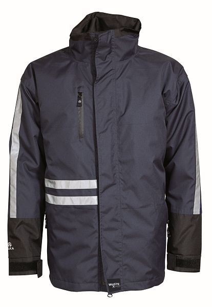 ELKA Working Xtreme 2-In-1 Jacke Farbe: Marine/Schwarz Größe: M, 086103051.M