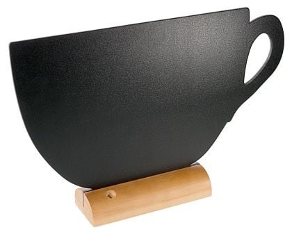 Contacto Aufsteller Schreibtafel Tasse, 7632/012