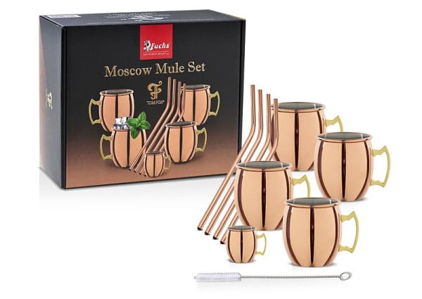 Fuchs Becher Moscow Mule Set - glatt, 17081