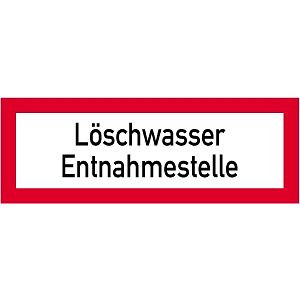 Moedel Löschwasser Entnahmestelle, Alu, 297x105 mm, 57750