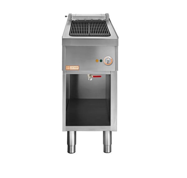 Locher Elektro-Steakgrill Rustica 400, Haarfugenverbindung, 227461