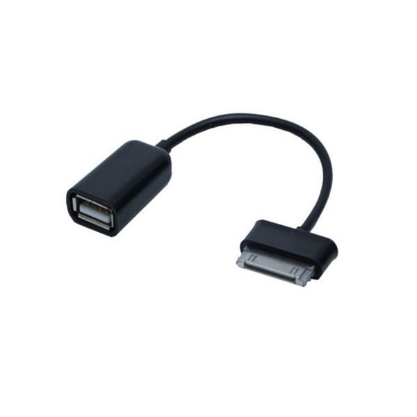 shiverpeaks BASIC-S, USB OTG (On-the-go) Adapterkabel für Samsung® Tablets, 30 Pin. Stecker auf USB-A Buchse 0,10m, BS33906