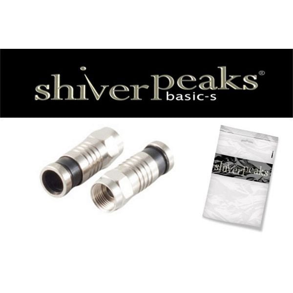 shiverpeaks F-Kompressionsstecker für Kabel 7,2mm, BS85030-A