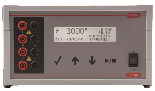 Consort EV2230 Elektrophorese Netzgerät, 3000V, 150MA, 150W, EV2320