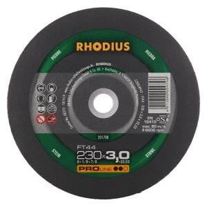 Rhodius PROline FT44 Freihandtrennscheibe, Durchmesser [mm]: 230, Stärke [mm]: 3, Bohrung [mm]: 22.23, VE: 25 Stück, 201788