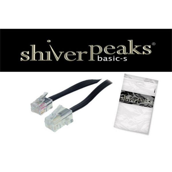 shiverpeaks BASIC-S, Modular-ISDN-Anschlusskabel Western-Stecker 8/4 auf Western-Stecker 6/4, 10m, BS70260