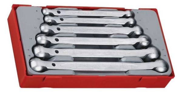 Teng Tools Doppel-Flex-Schlüssel-Set, TT1, 6 Teile, TT6506