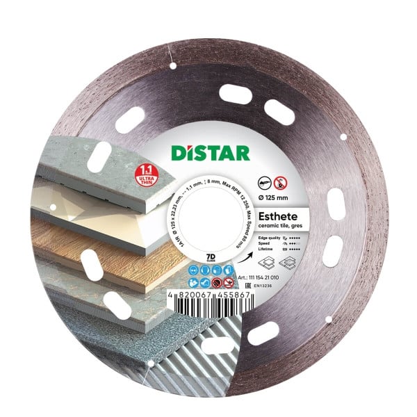 Distar Diamanttrennscheibe 1A1R 125 Esthete, 11115421010