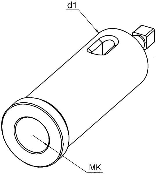 MACK Morsekegel-Hülse MK 5 63, 50-100-183