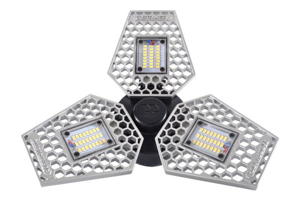 Busching Deckenleuchte "3LiGHT" LED 3000lm/5400K, E27/220V/Bewegungssensor/90 Sek.Abschaltung, 100842