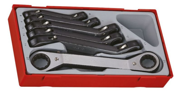 Teng Tools Ratschen-Ringschlüssel-Set, TT1, 6 Teile, TTRORS