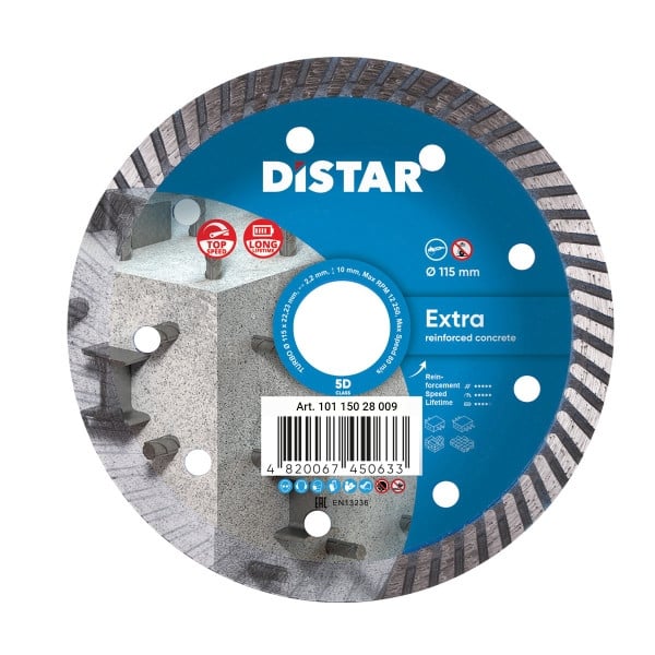 Distar Diamanttrennscheibe Turbo 115 Extra, 10115028009