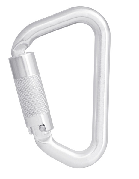 Kratos Aluminiumkarabiner mit Automatikverschluss Vierteldrehung (Twist-Lock) - Keylock Version, FA5020122B