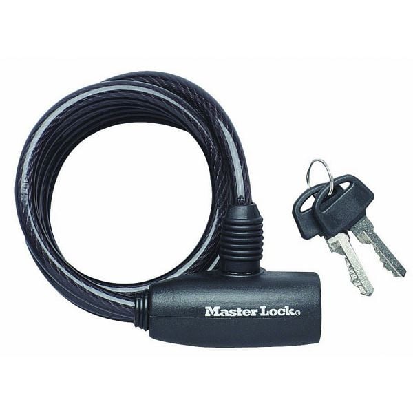 Master Lock Spiralkabelschloss 8mm 8126EURDPRO, 675712