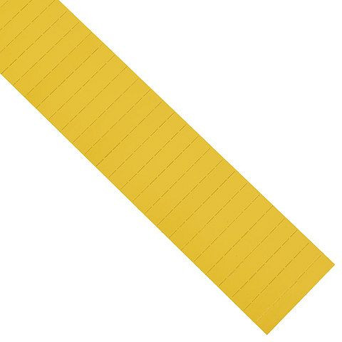 Magnetoplan ferrocard-Etiketten, Farbe: gelb, Größe: 40 x 10 mm, VE: 205 Stück, 1284102