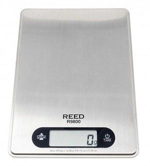 REED Digitalwaage 5000g, Abmessungen: 21,0x15,2x1,3 cm, Gewicht: 0,763 kg, R9800