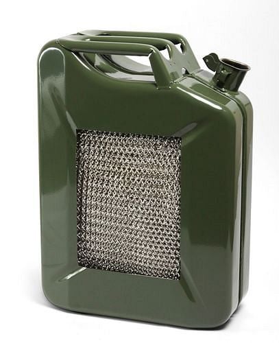 DENIOS Kraftstoffkanister aus Stahl Explo-Safe, 20 Liter Volumen, 264617