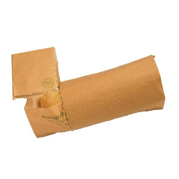 Vegware Kompostierbare Panini-Tüten aus Packpapier, VE: 500 Stück, GH019