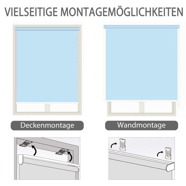 Outsunny Senkrechtmarkise Balkonmarkise Vertikalmarkise Seitenrollo Sichtschutz mit Handkurbel Dunkelgrau 100 x 140 cm, 830-264BK