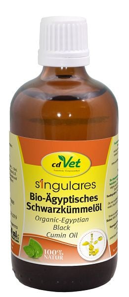 cdVet Singulares Bio-Ägyptisches Schwarzkümmelöl 100ml, 1330