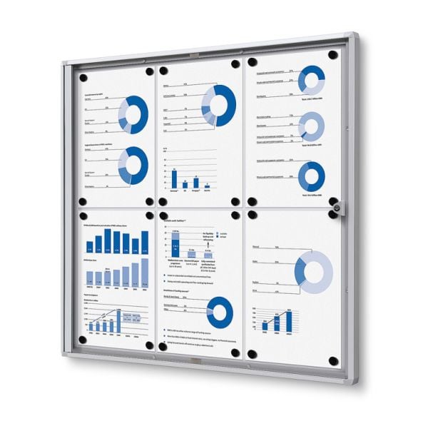 Showdown Displays Schaukasten Innen Economy (6xA4), SCXS6xA4