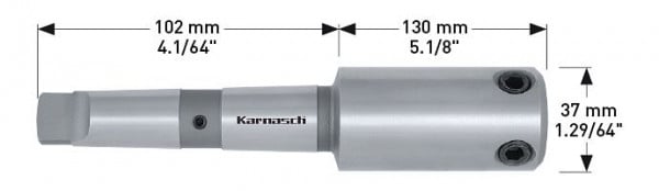 Karnasch Morsekonus 3 für CNC-Maschinen, 210036