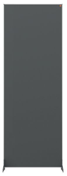 Nobo Impression Pro Stellwand Filz 60x180cm, Farbe: Grau, 1915523